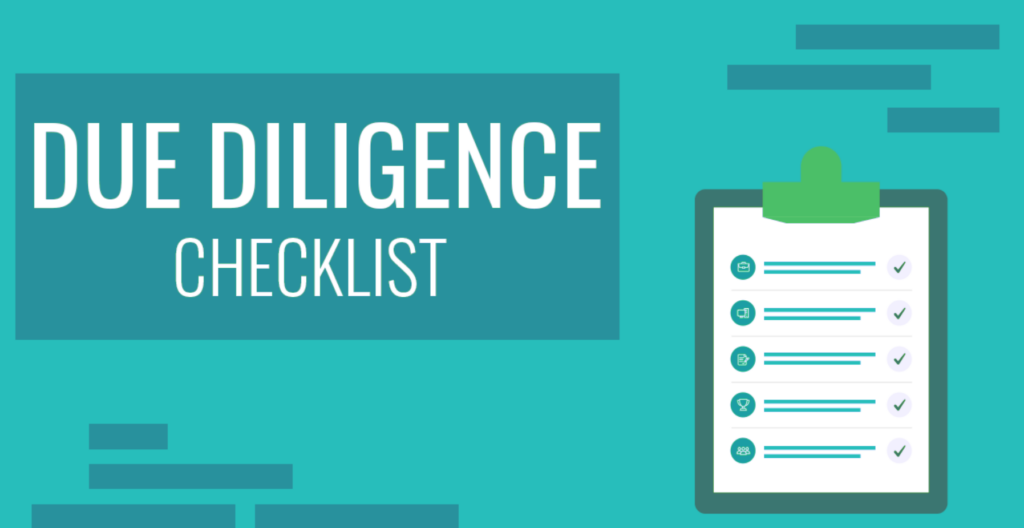 due diligence checklist